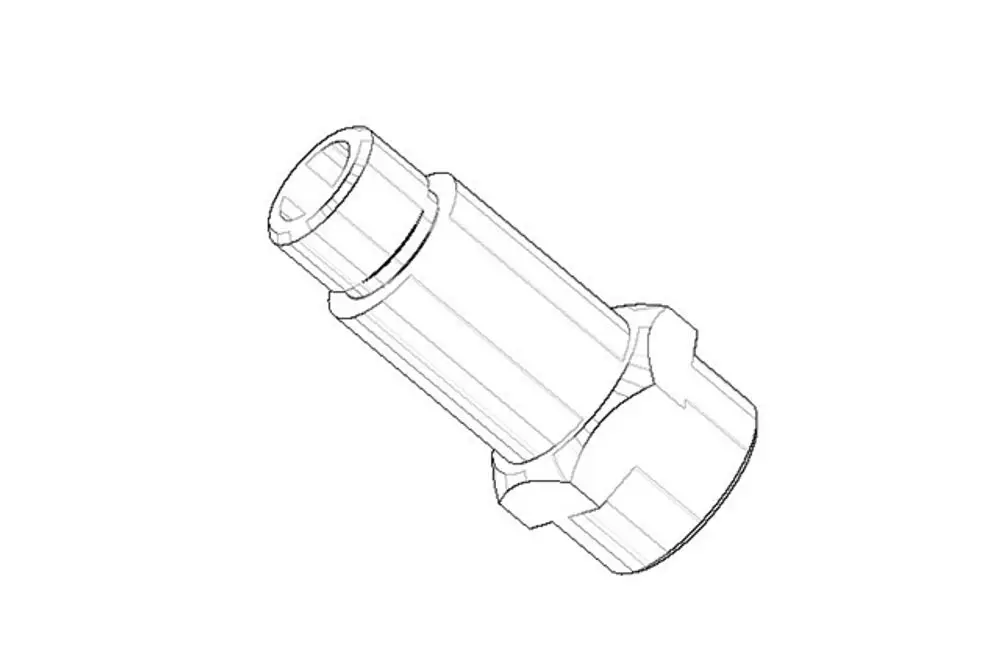 DORNBRACHT Nippel ERSATZTEILE 092404046 27 x 31,5 x 62 mm, 09240404690 Galeriebild 1
